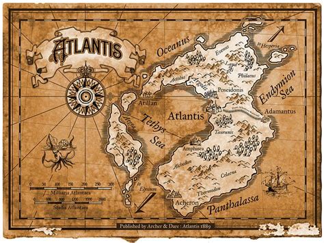 atlantis mapa.